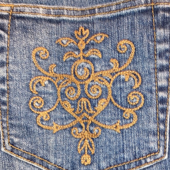 VENEZIA JEANS EUC SIZE 16 BLUE!  98% COTTON 2% SPANDEX MADE IN HONG KONG - Picture 2 of 5